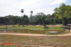 Angkor Wat, soms ook wel rustig.